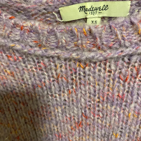 Purple soft fleck sweater - Picture 5 of 5